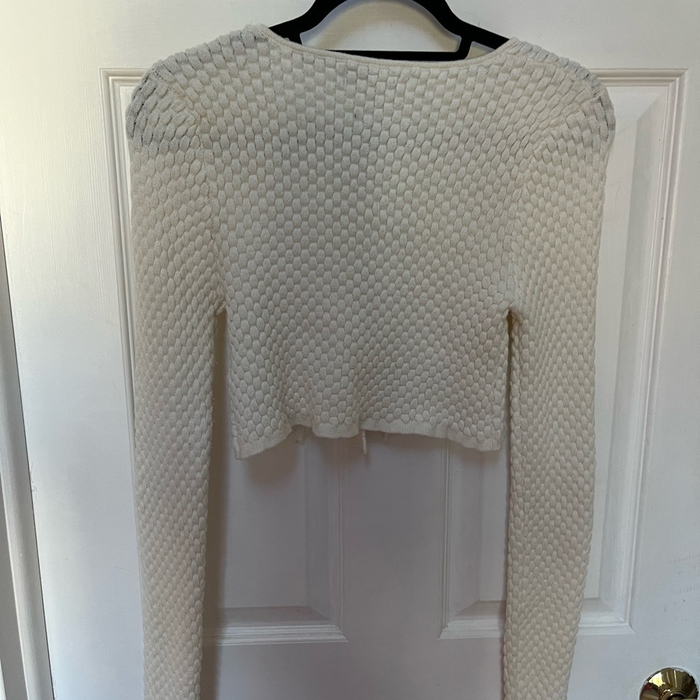 Urban Outfitters Cream Crew Neck Sweater - Picture 4 of 6